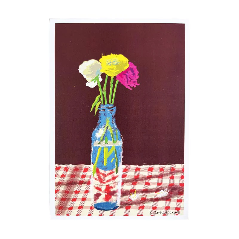 10 Flowers Postcards from '20 Flowers for 2025 And Some Bigger Pictures' by David Hockney - Image 10