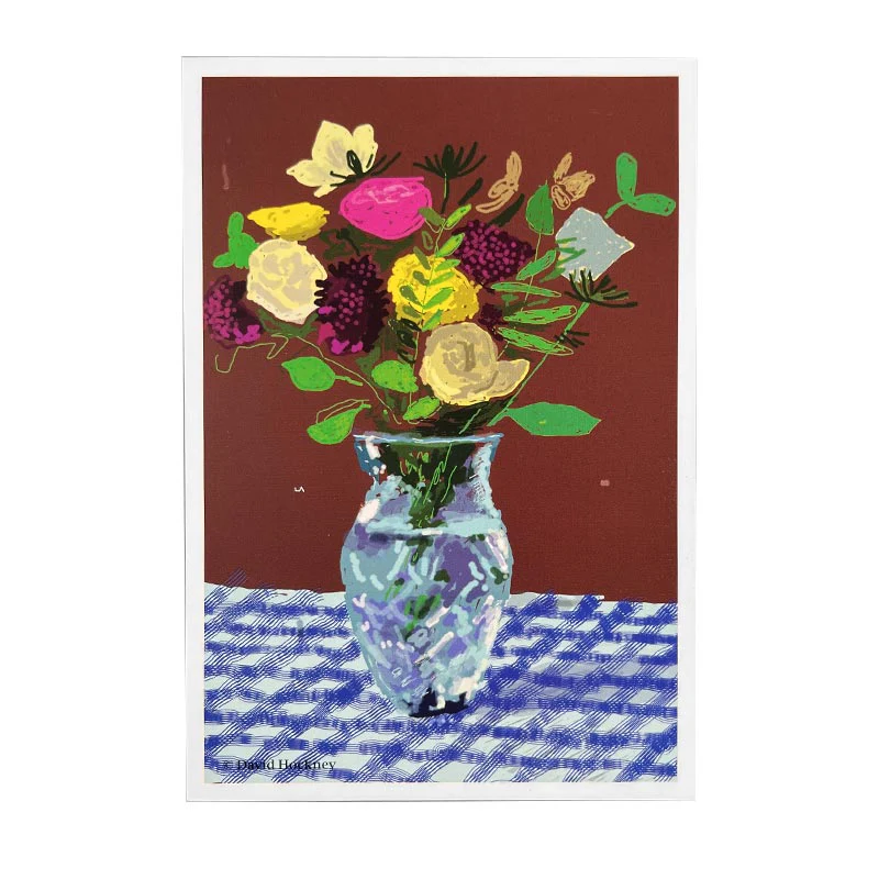 10 Flowers Postcards from '20 Flowers for 2025 And Some Bigger Pictures' by David Hockney - Image 11