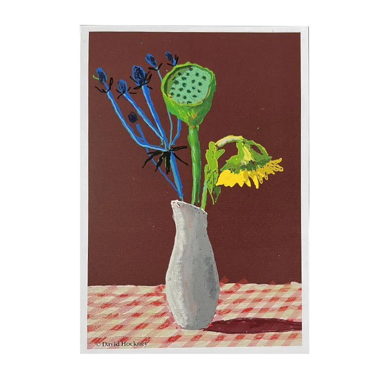 10 Flowers Postcards from '20 Flowers for 2025 And Some Bigger Pictures' by David Hockney - Image 12