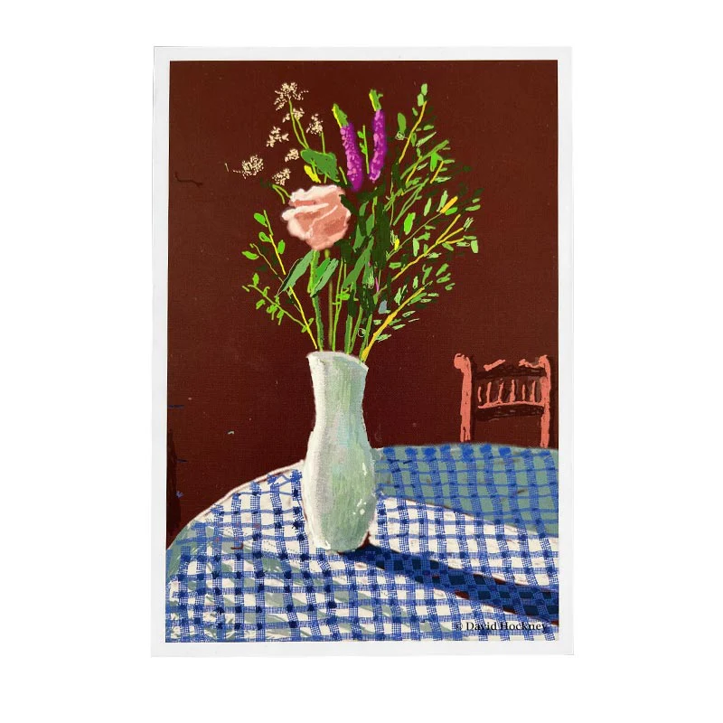 10 Flowers Postcards from '20 Flowers for 2025 And Some Bigger Pictures' by David Hockney - Image 13