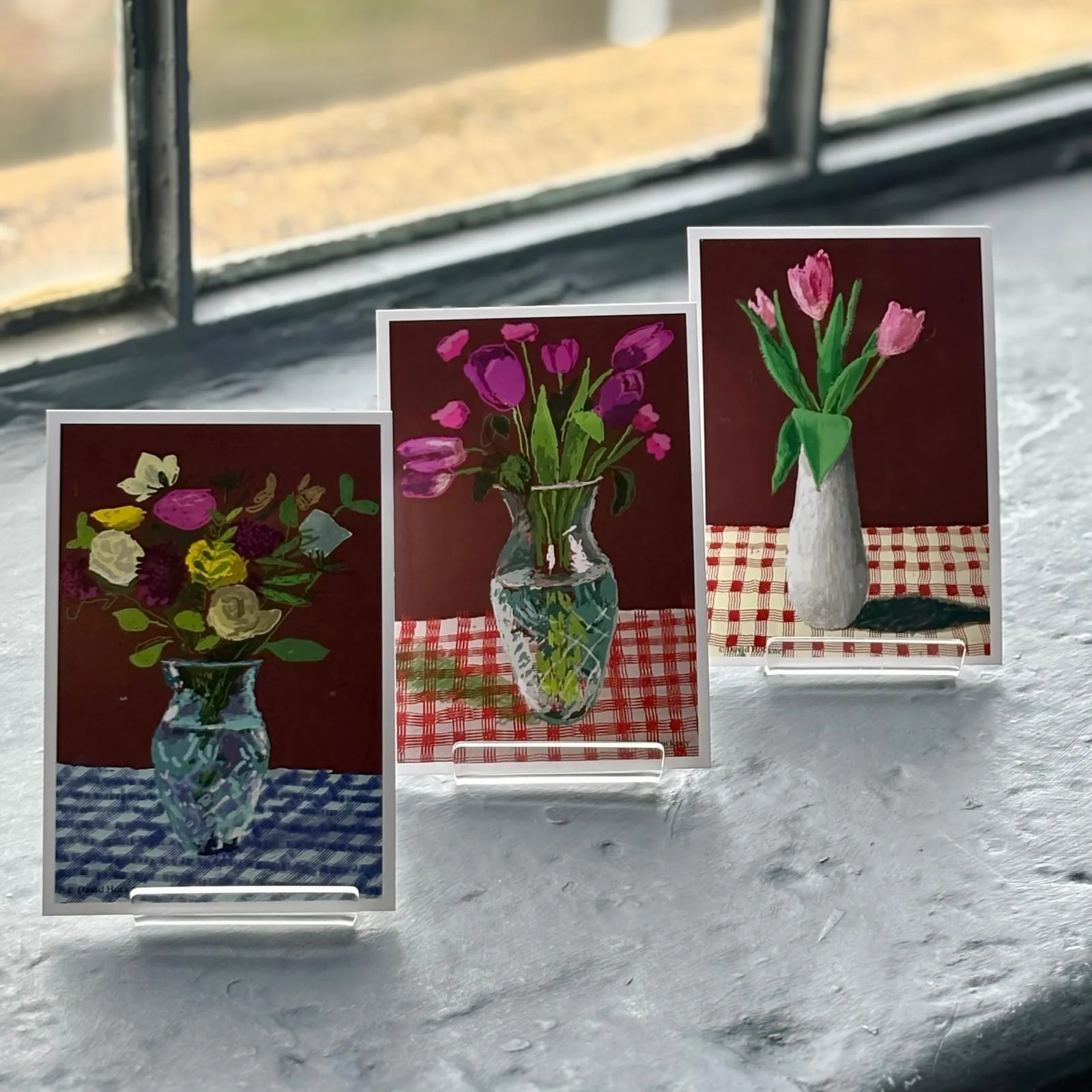 10 Flowers Postcards from '20 Flowers for 2025 And Some Bigger Pictures' by David Hockney - Image 17
