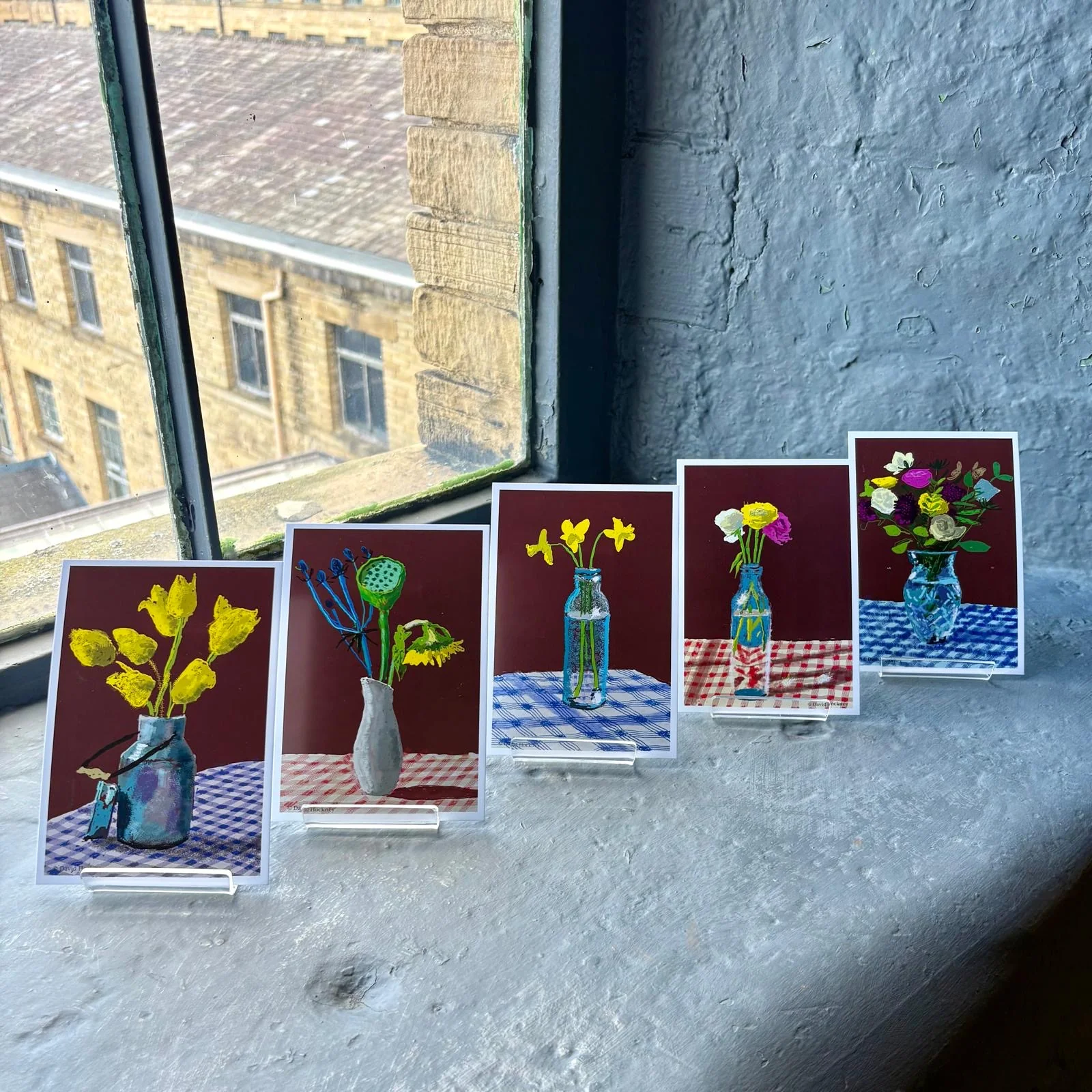 10 Flowers Postcards from '20 Flowers for 2025 And Some Bigger Pictures' by David Hockney - Image 19
