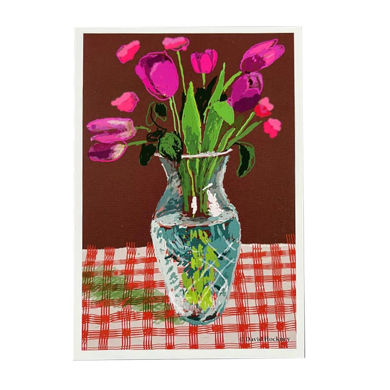 10 Flowers Postcards from '20 Flowers for 2025 And Some Bigger Pictures' by David Hockney - Image 7