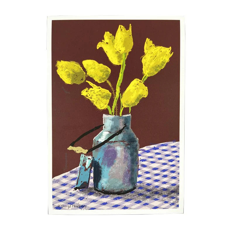 10 Flowers Postcards from '20 Flowers for 2025 And Some Bigger Pictures' by David Hockney - Image 8