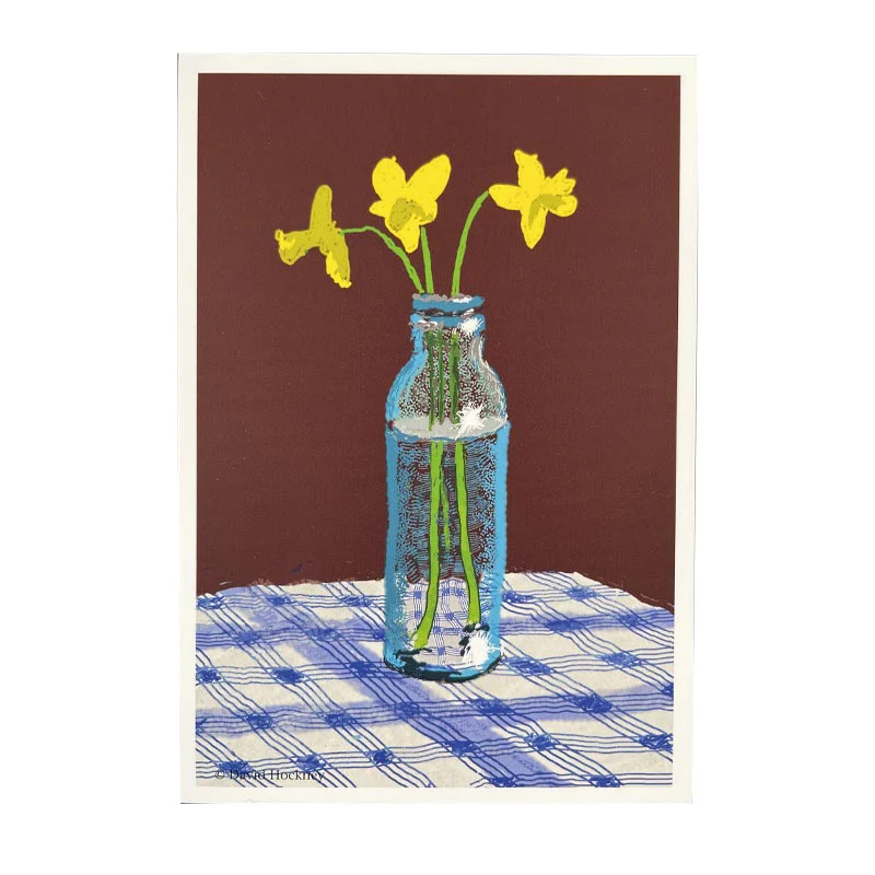 10 Flowers Postcards from '20 Flowers for 2025 And Some Bigger Pictures' by David Hockney - Image 9