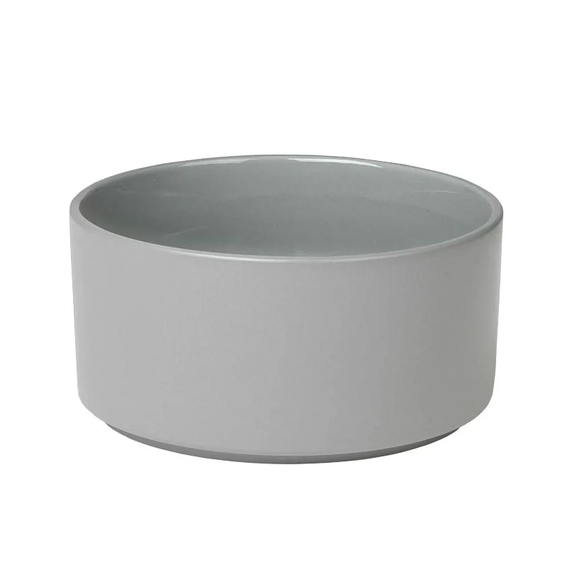 PILAR Bowl - 14cm / 620 ml - Mirage Gray - des. Nina Thöming for blomus - Image 4