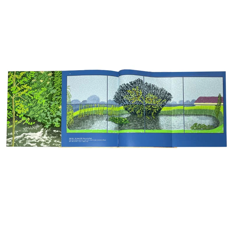 20 Flowers and Some Bigger Pictures Catalogue by David Hockney - designed by David Hockney, 1st edition hardback - Image 3