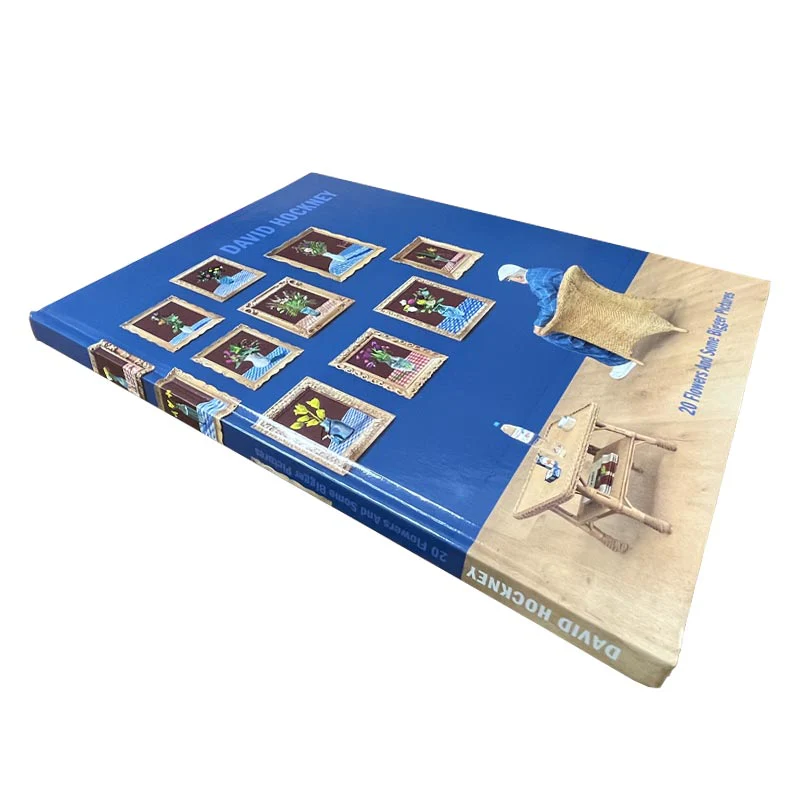 20 Flowers and Some Bigger Pictures Catalogue by David Hockney - designed by David Hockney, 1st edition hardback - Image 4