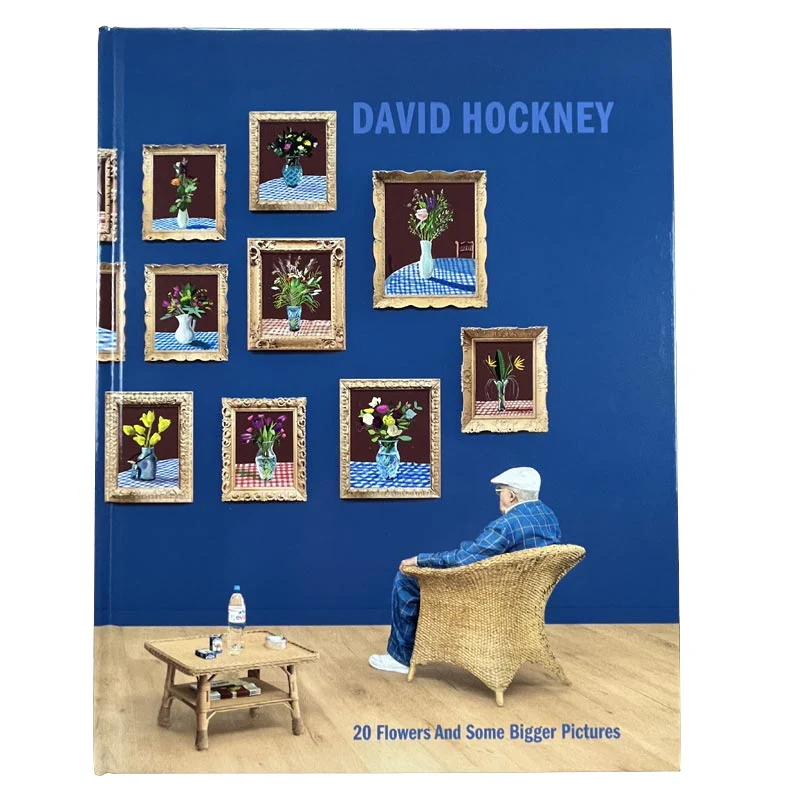 20 Flowers and Some Bigger Pictures Catalogue by David Hockney - designed by David Hockney, 1st edition hardback - Image 5