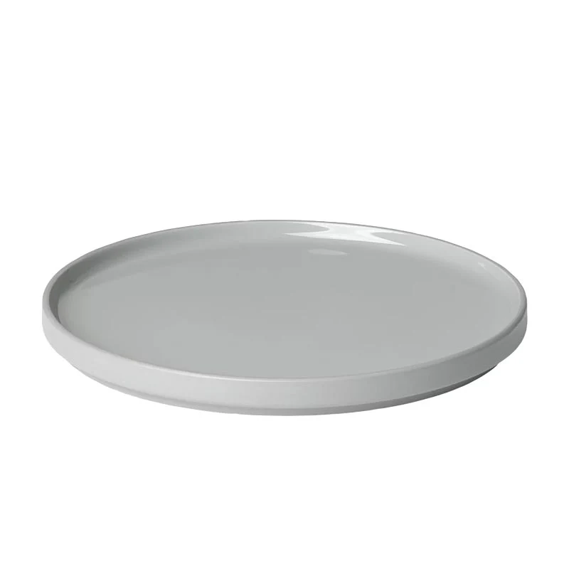 PILAR Dessert Plate - 20 cm - Mirage Gray - des. Nina Thöming for blomus - Image 4
