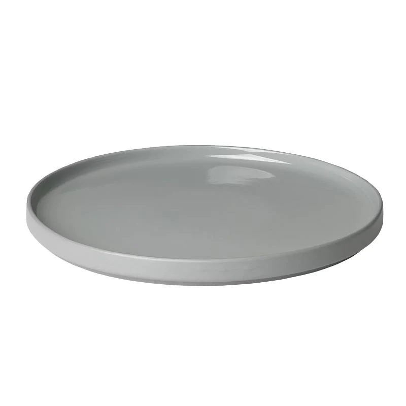 PILAR Dinner Plate - 27cm - Mirage Gray - des. Nina Thöming for blomus - Image 5
