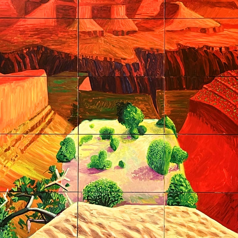 A Closer Grand Canyon Poster by David Hockney - Image 5