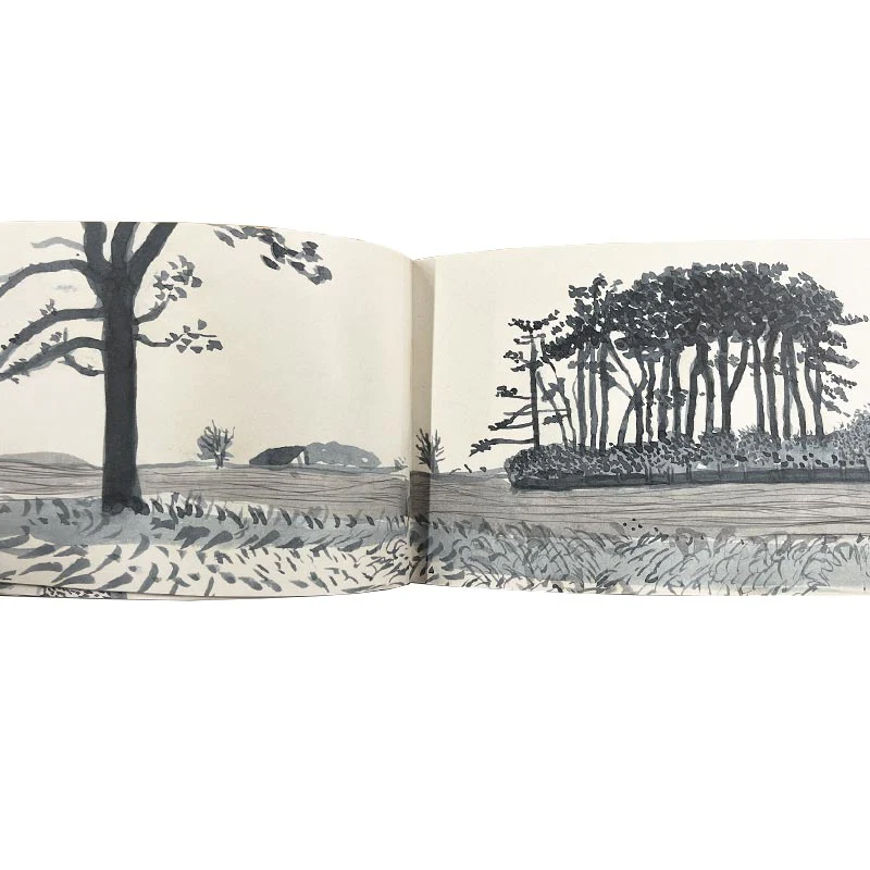 A Yorkshire Sketchbook by David Hockney - Image 4