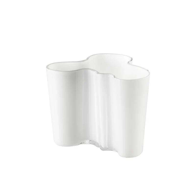 Aalto Vase Opal - 120mm - des. Alvar Aalto, made by Iittala - Image 3