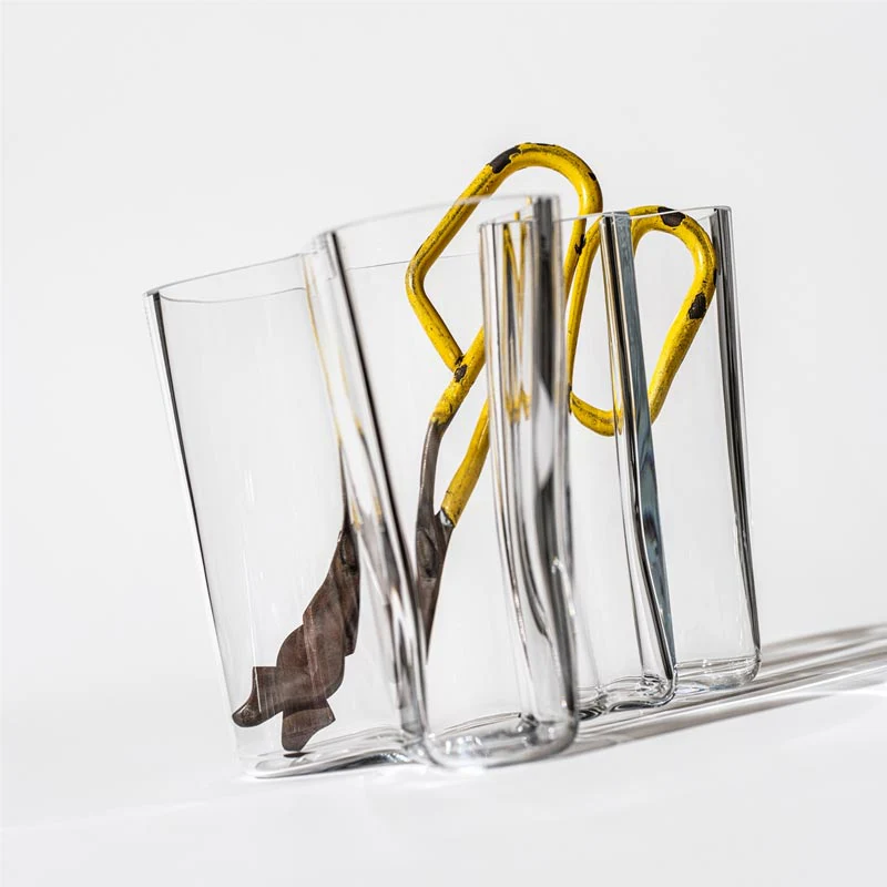 Aalto Vase - 160mm, Clear - des. Alvar Aalto, 1937, made by Iittala - Image 3