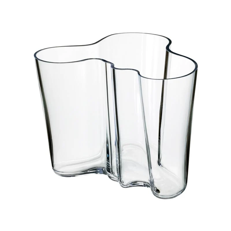 Aalto Vase - 160mm, Clear - des. Alvar Aalto, 1937, made by Iittala - Image 6