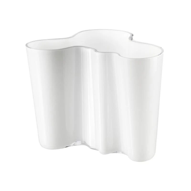 Aalto Vase - 160mm, Opal - des. Alvar Aalto, 1937. made by Iittala - Image 4