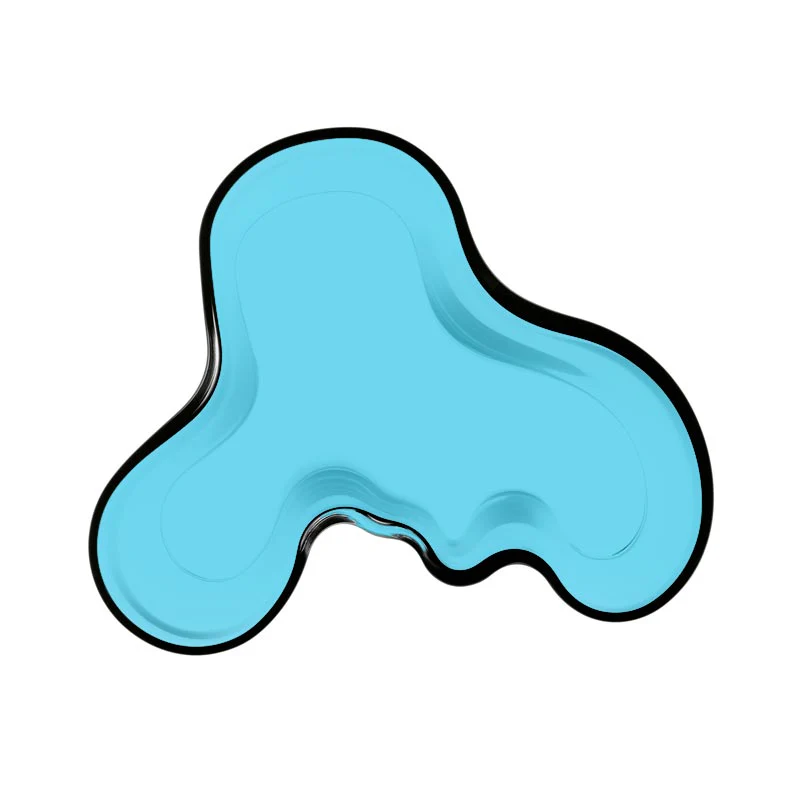 Aalto Vase - 160mm, Turquoise - des. Alvar Aalto, 1937, made by Iittala - Image 2