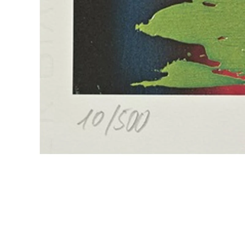 Abstract Image, 1982, Work 503 by print by Gerhard Richter - hand numbered edition of 500 - Image 3