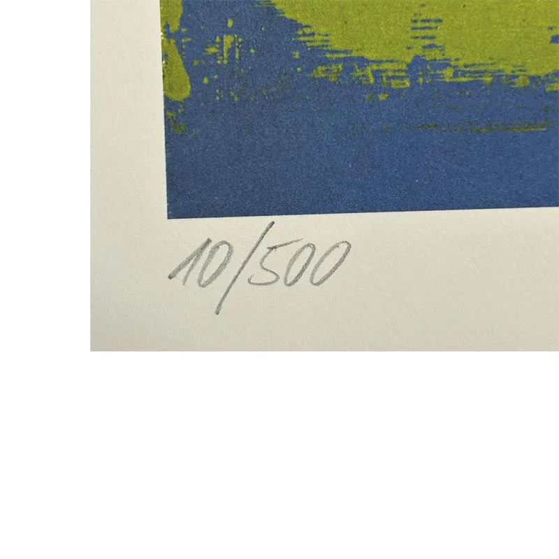 Abstract Image, 1984, Work 563-1 print by Gerhard Richter - hand numbered edition of 500 - Image 2