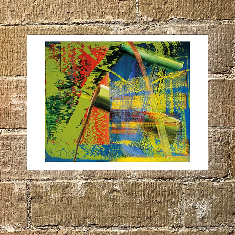 Abstract Image, 1984, Work 563-1 print by Gerhard Richter - hand numbered edition of 500 - Image 4
