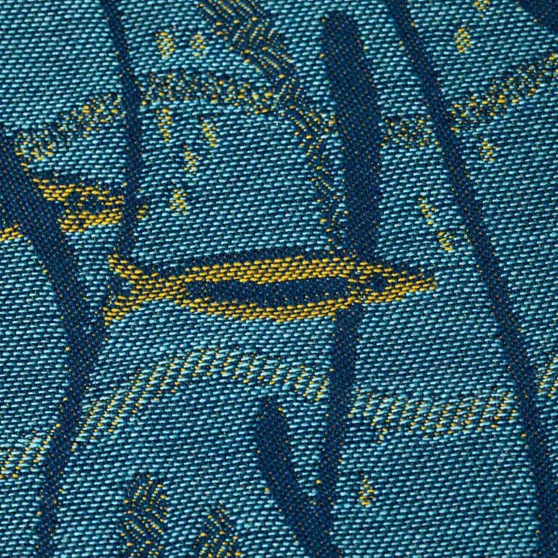 Abyss (Abysse) Tea Towel, by Tissage Moutet - Image 2