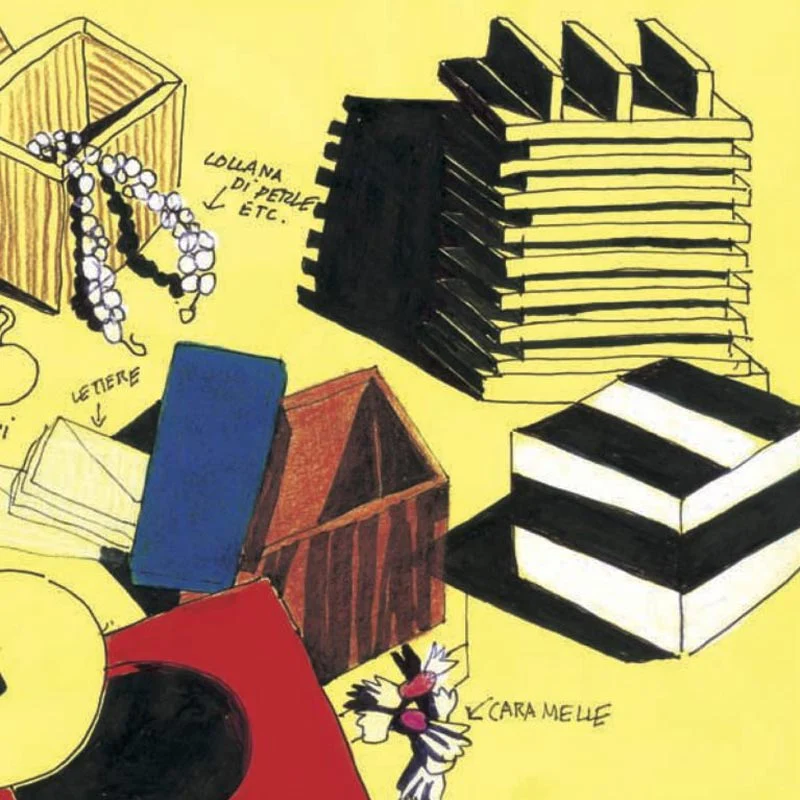 Agate box - Collection Scatole Segrete (Secret Boxes Collection)  des. Ettore Sottsass - limited edition of 99 - made by Numa - Image 5