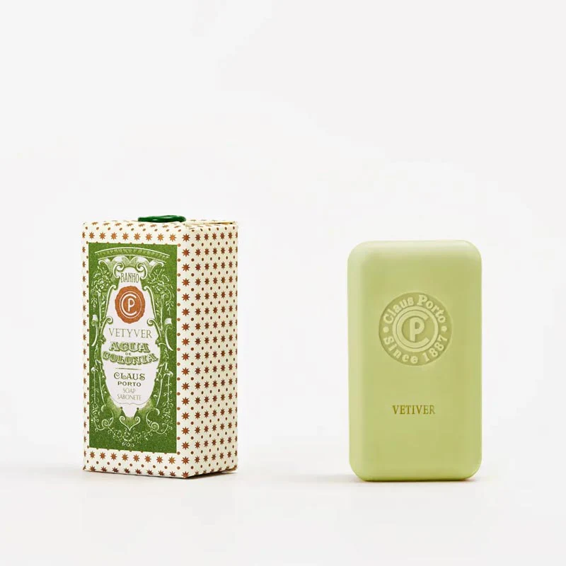 Agua Colonia Vetyver Soap, by Claus Porto - Image 4
