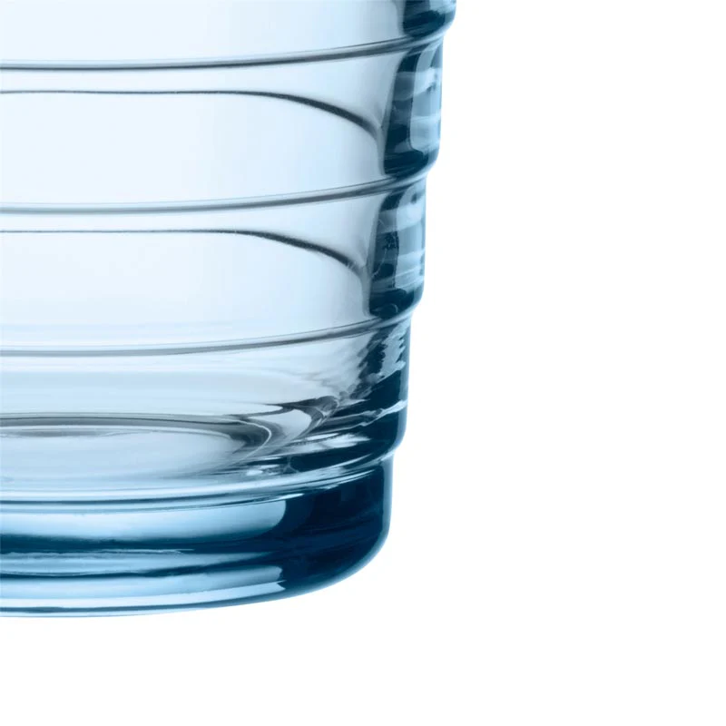 Set of 2 Aino Aalto Tumblers - 33cl, Aqua - made by Iittala - Image 2