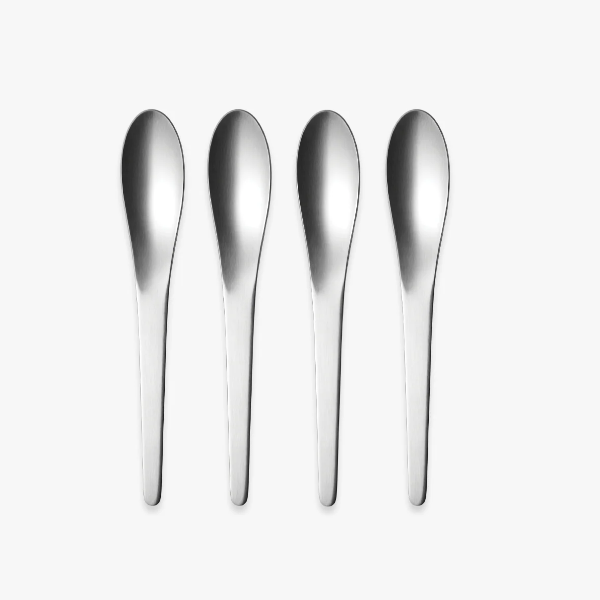 Dessert Spoons des. Arne Jacobsen, 1957 for Georg Jensen -boxed set of 4 spoons - Image 2