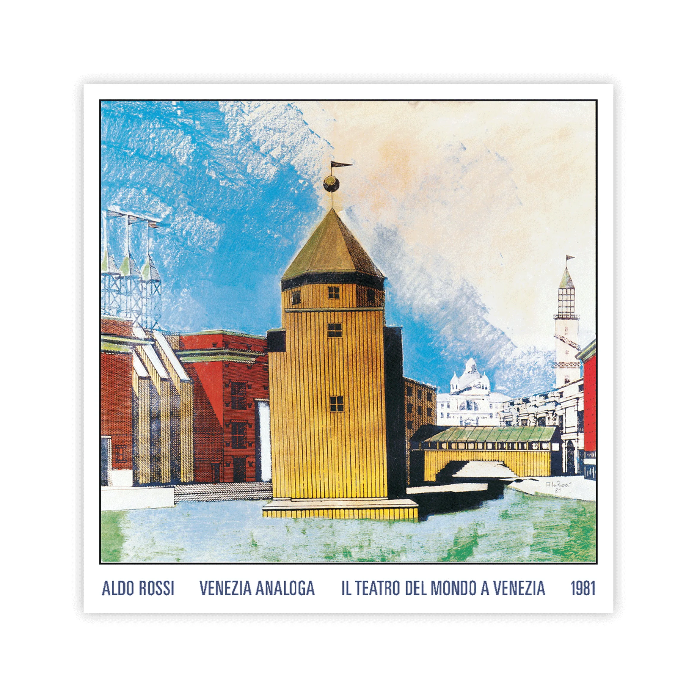 Aldo Rossi, Teatro del Mondo, Venezia Analoga, 1981  poster - Image 2