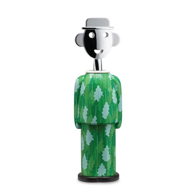 Alessandro M. Corkscrew - Arborea - des. Alessandro Mendini (pattern des. Fulvia Mendini) for Alessi - Image 4