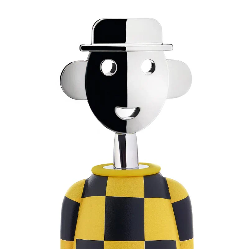 Alessandro M. Corkscrew - Giallo e Nero - des. Alessandro Mendini for Alessi - Image 2