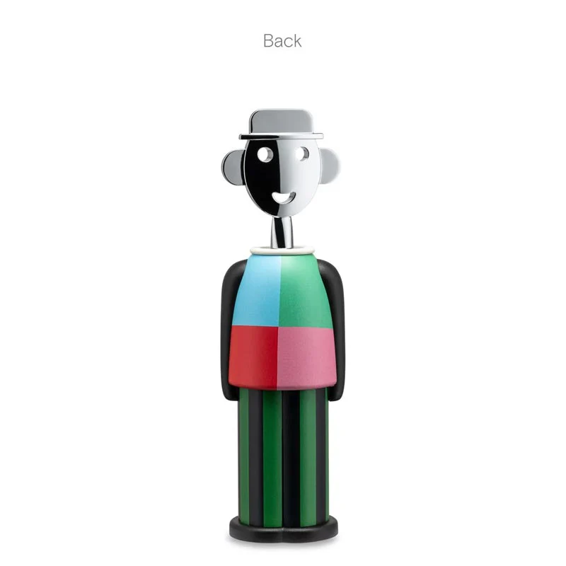 Alessandro M. Corkscrew - Parade - des. Alessandro Mendini (pattern des. Arthur Arbesser) for Alessi - Image 4