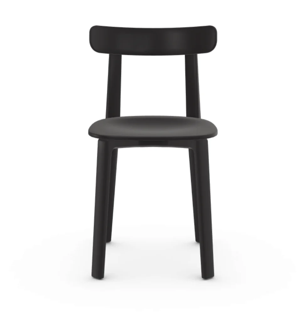 All Plastic Chair (graphite grey) des Jasper Morrison, 2016 (made by Vitra)