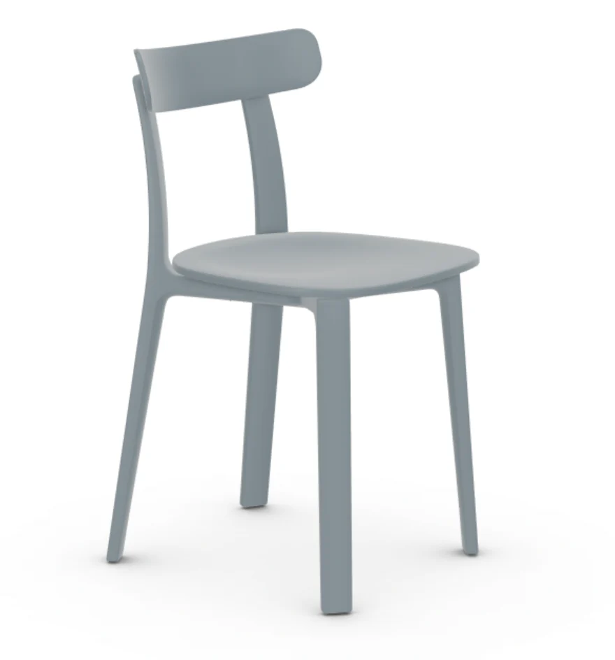 All Plastic Chair (ice grey) des Jasper Morrison, 2016 (made by Vitra)