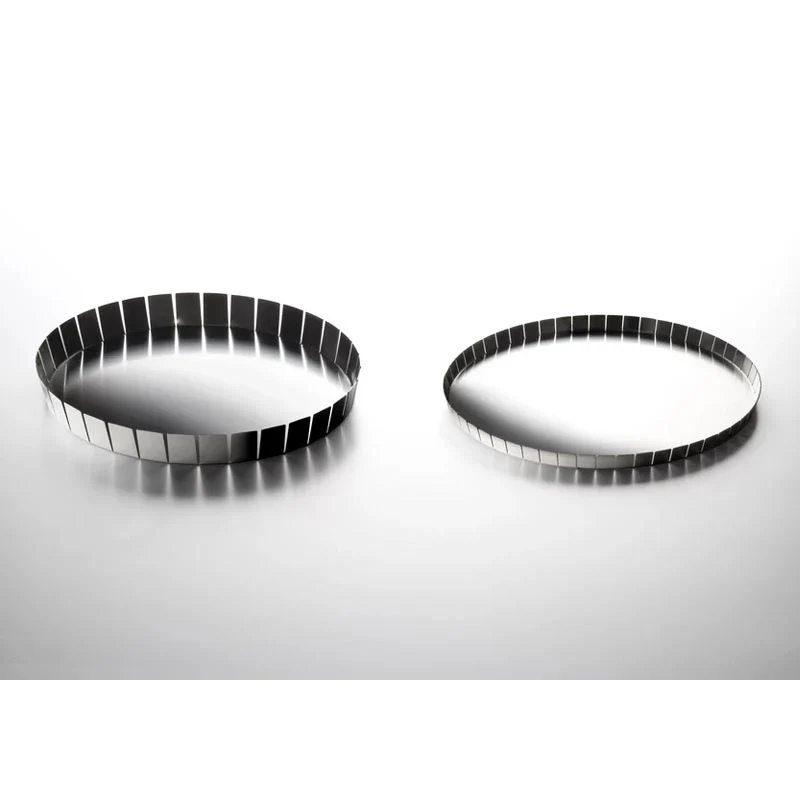 Alle Cinque E Mezza ('at half past five') round tray des. Konstantin Grcic for Serafino Zani - Image 2