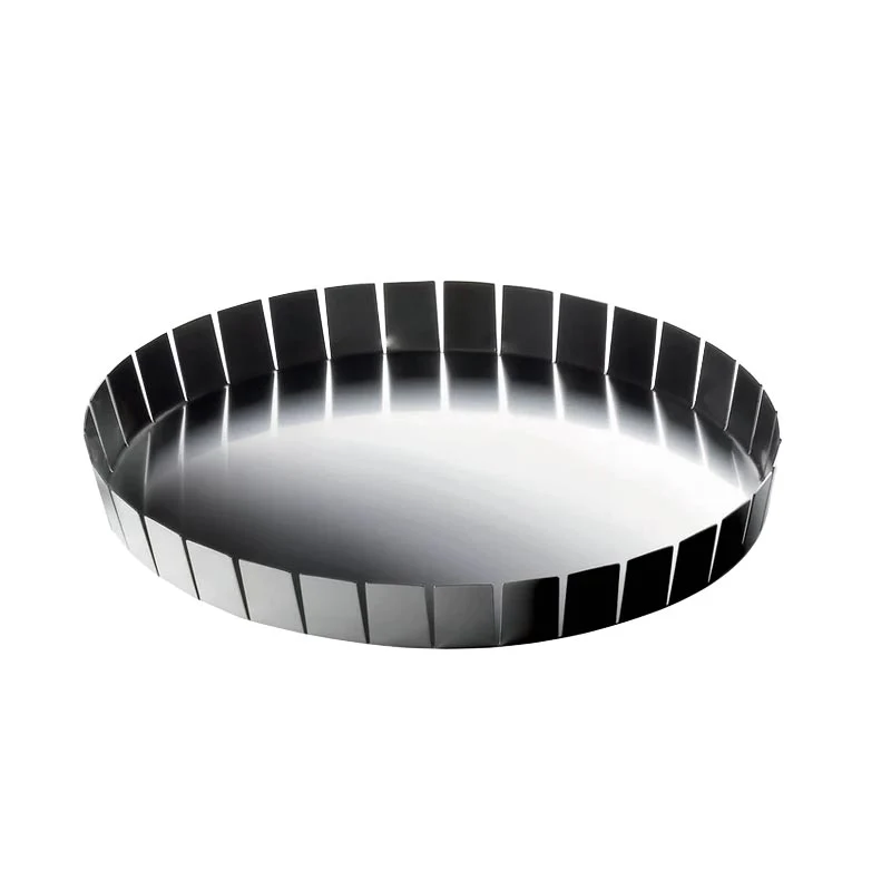 Alle Cinque E Mezza ('at half past five') round tray des. Konstantin Grcic for Serafino Zani - Image 4