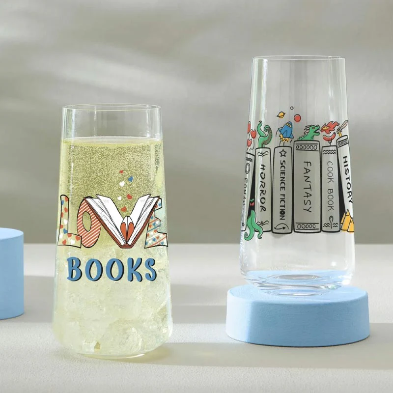 Books Universal Water Glass #1 (8272001) - Allround - des. Vesna Cvorovic for Ritzenhoff - Image 4
