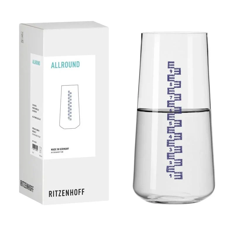 Sailing Universal Water Glass #2 (8282002) - Allround - des. Maria Guerrero for Ritzenhoff - Image 5