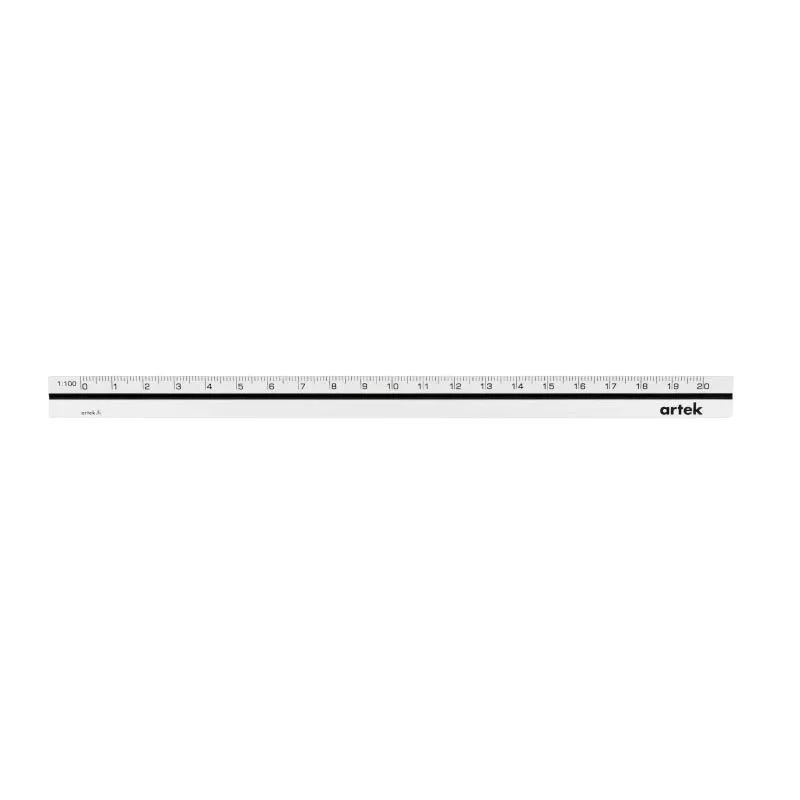 Aluminium Architect's Scale, 20cm by Artek - Image 3