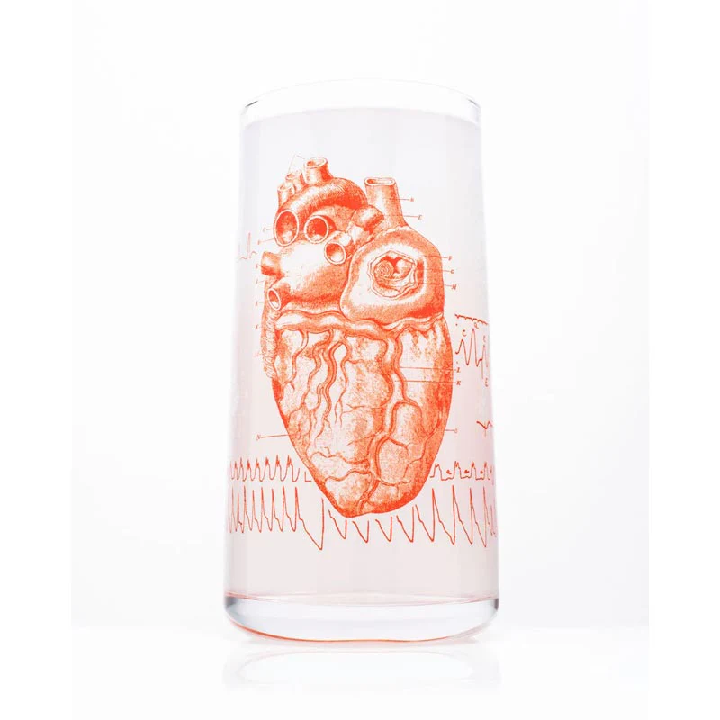 Anatomical Heart Tumbler Drinking Glass by Cognitive Surplus - Image 4