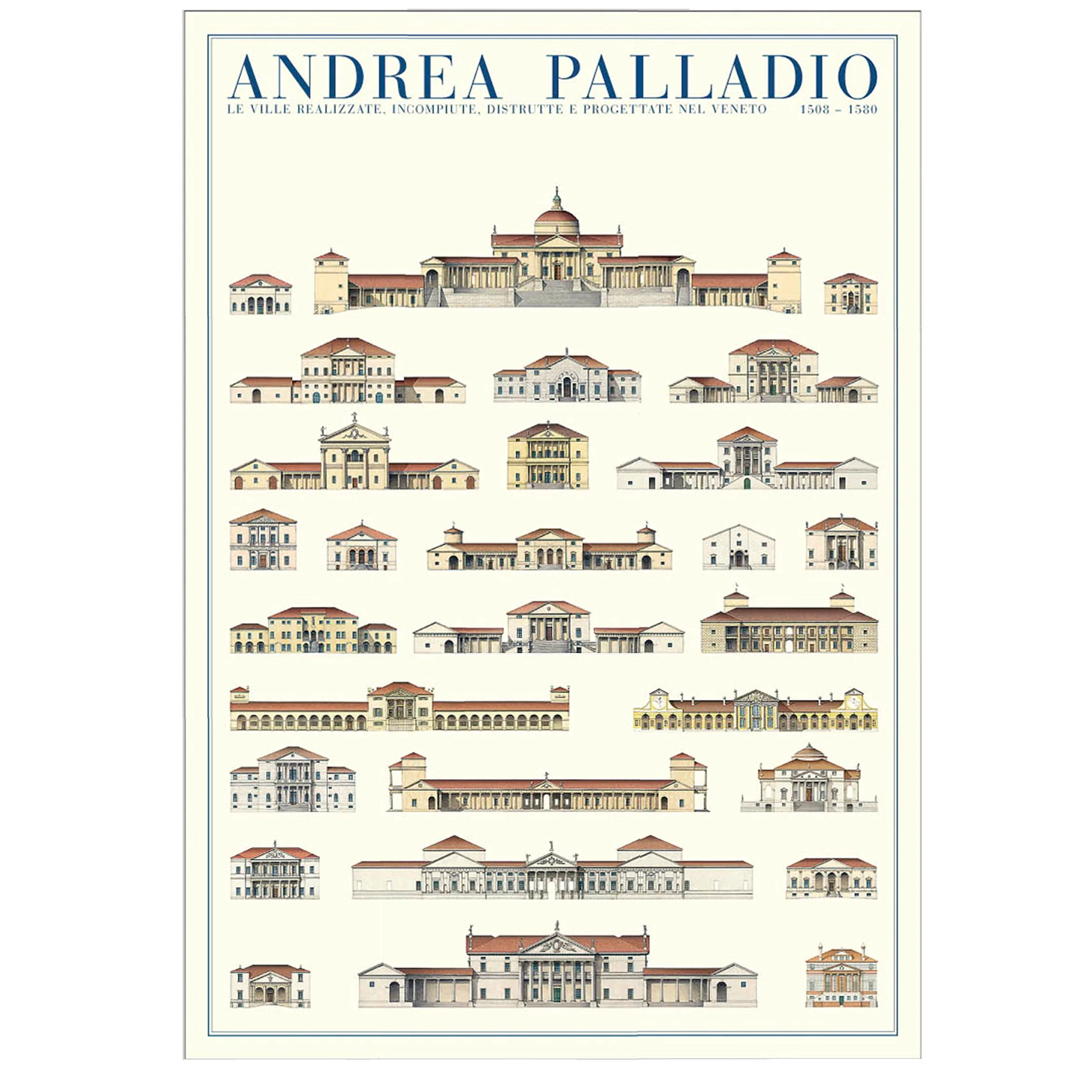 Andrea Palladio, Le Ville Nel Veneto Poster - Image 2