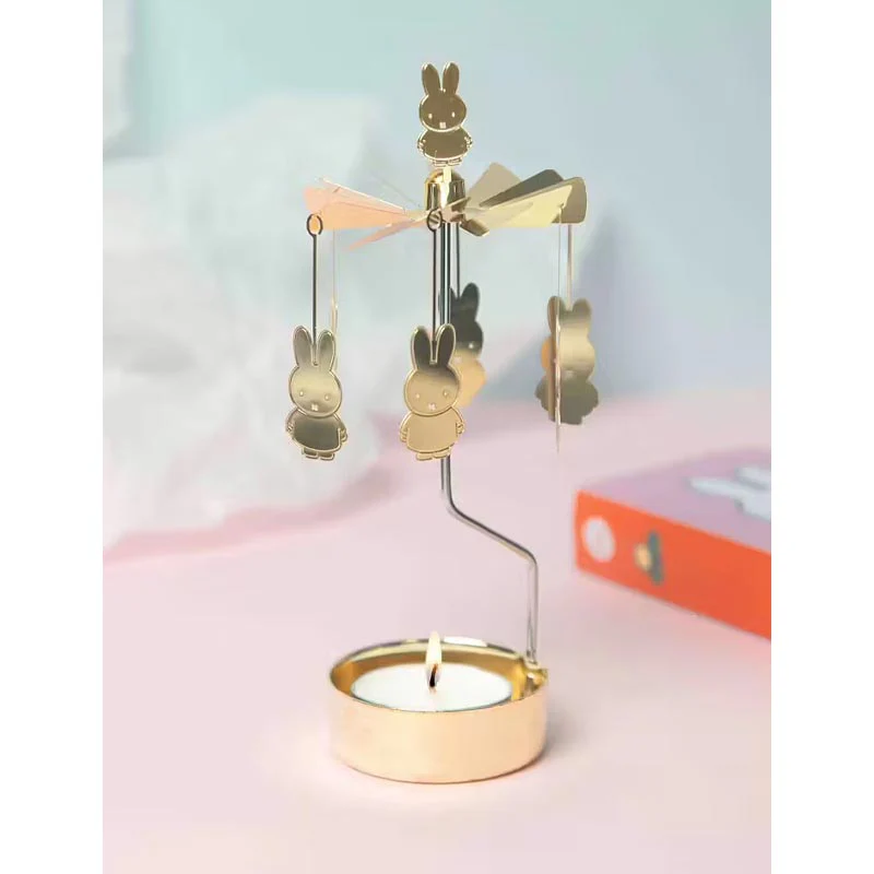Miffy Tealight Spinner, by Pluto Design - Image 3