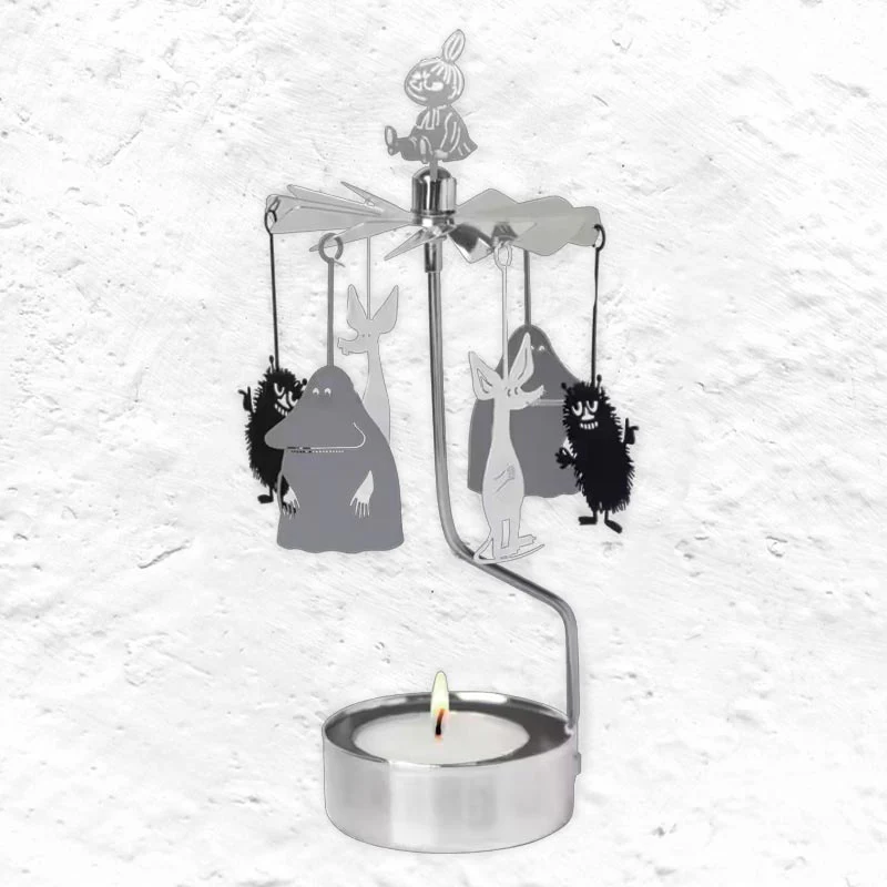 Moomin Buddies Tealight Spinner, by Pluto Design