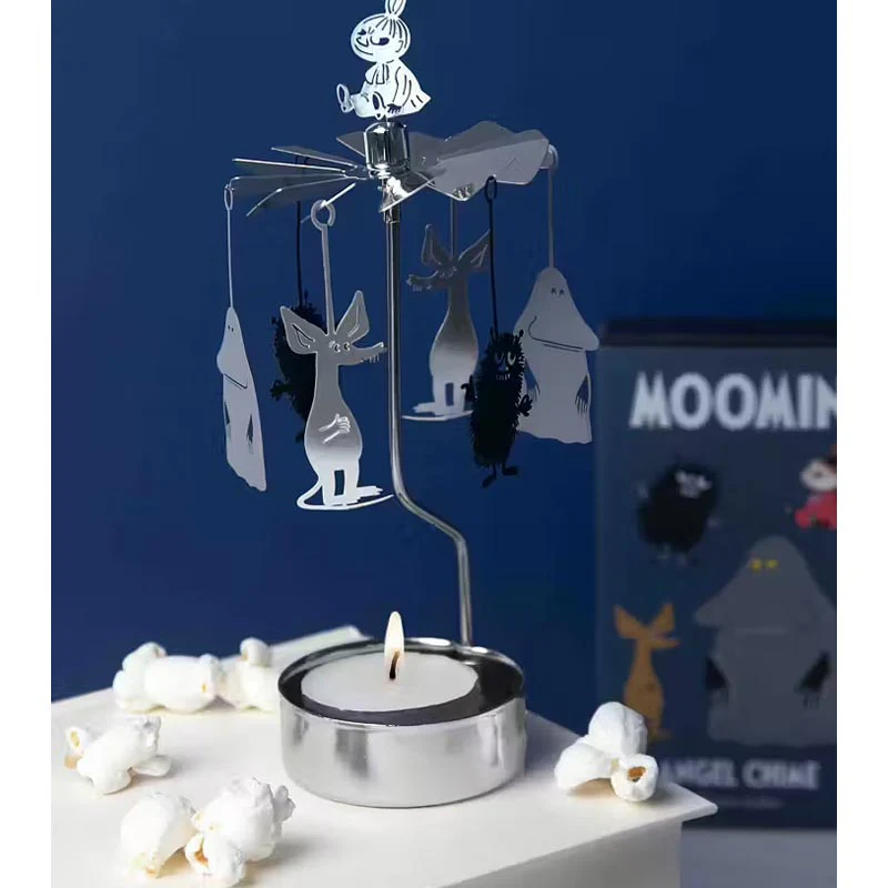 Moomin Buddies Tealight Spinner, by Pluto Design - Image 2