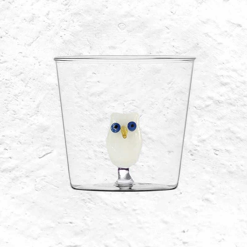 Animal Farm - Owl Tumbler - des. Alessandra Baldereschi for Ichendorf Milano