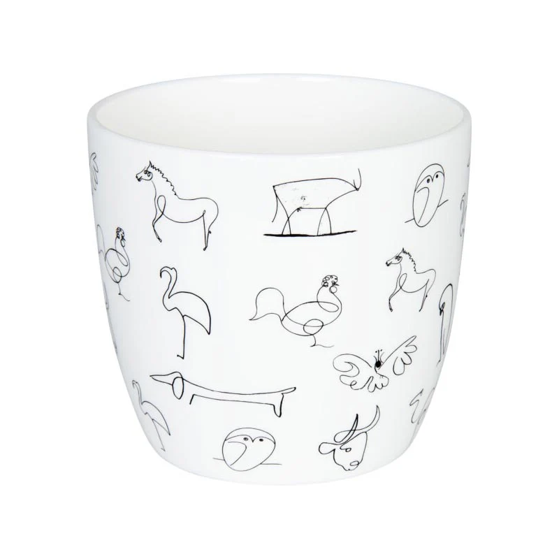 Pablo Picasso Animals Bone China Mug by Könitz - Image 3
