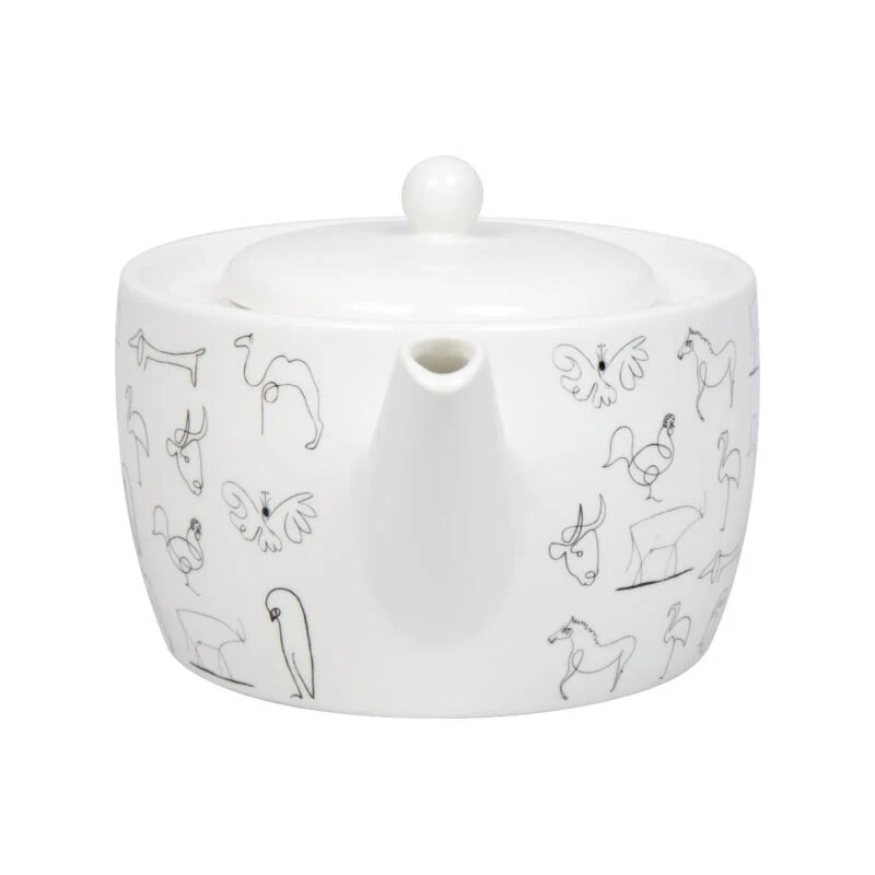 Pablo Picasso Animals Bone China Teapot by Könitz - Image 5