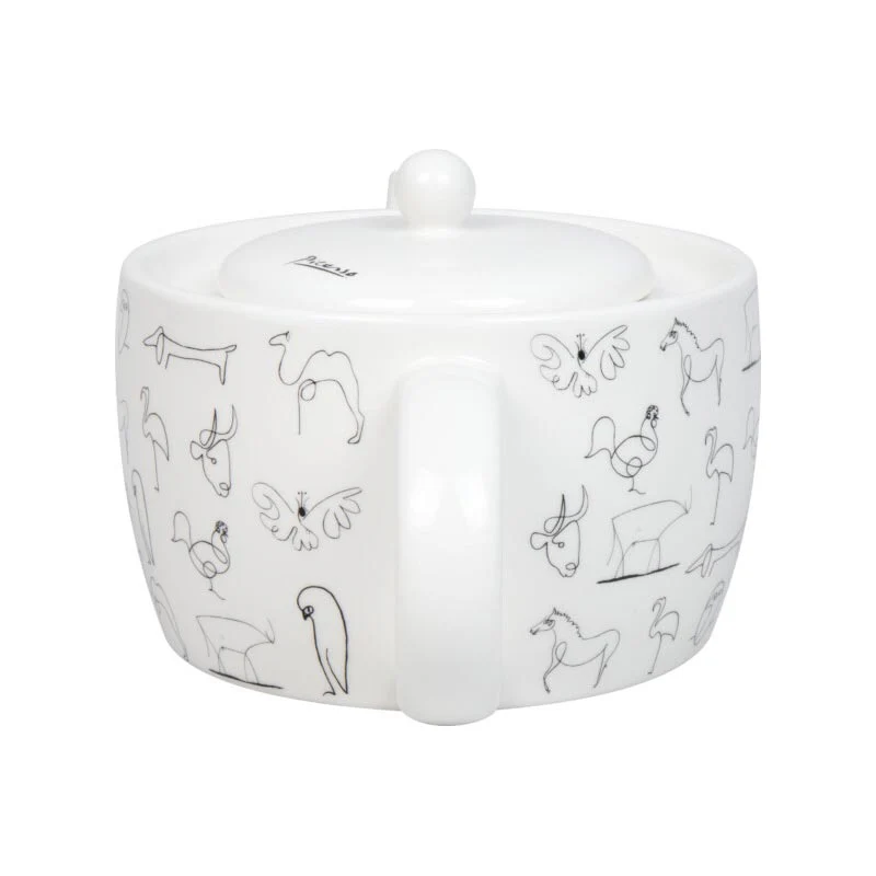Pablo Picasso Animals Bone China Teapot by Könitz - Image 6